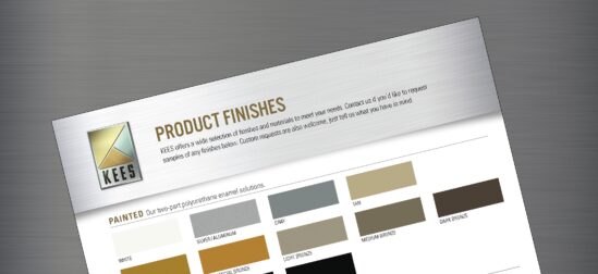 New Product Finishes Brochure