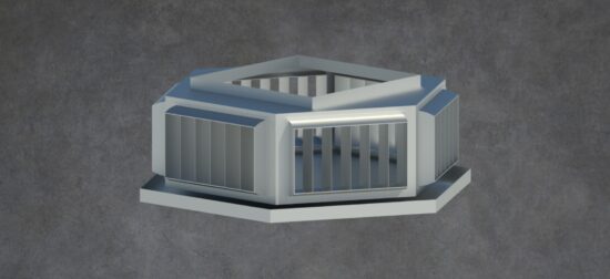 Six-Sided Drop Box Diffuser